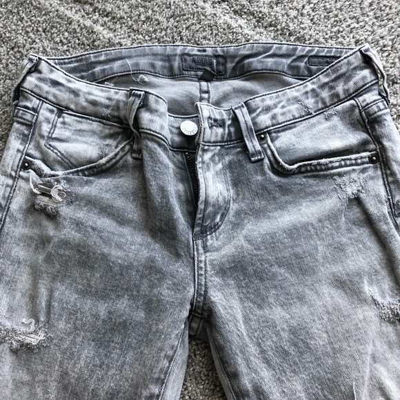 AGolde grey distressed jeans - Picture 6 of 7